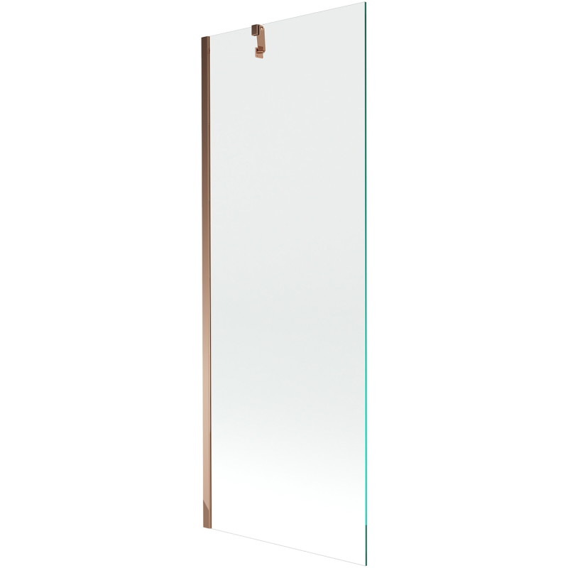 Mexen Next paravan de cadă cu 1 aripă 70 x 150 cm, transparent, aur roz - 895-070-000-00-00-60