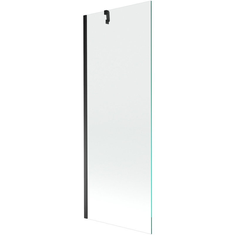 Mexen Next paravan cadă cu 1 panou, 70 x 150 cm, transparent, negru - 895-070-000-00-00-70