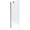 Mexen Next paravan cadă cu 1 panou, 70 x 150 cm, transparent, negru - 895-070-000-00-00-70