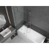 Mexen Next paravan cadă 1-aripă 80 x 150 cm, Transparent, Crom - 895-080-000-00-00-01