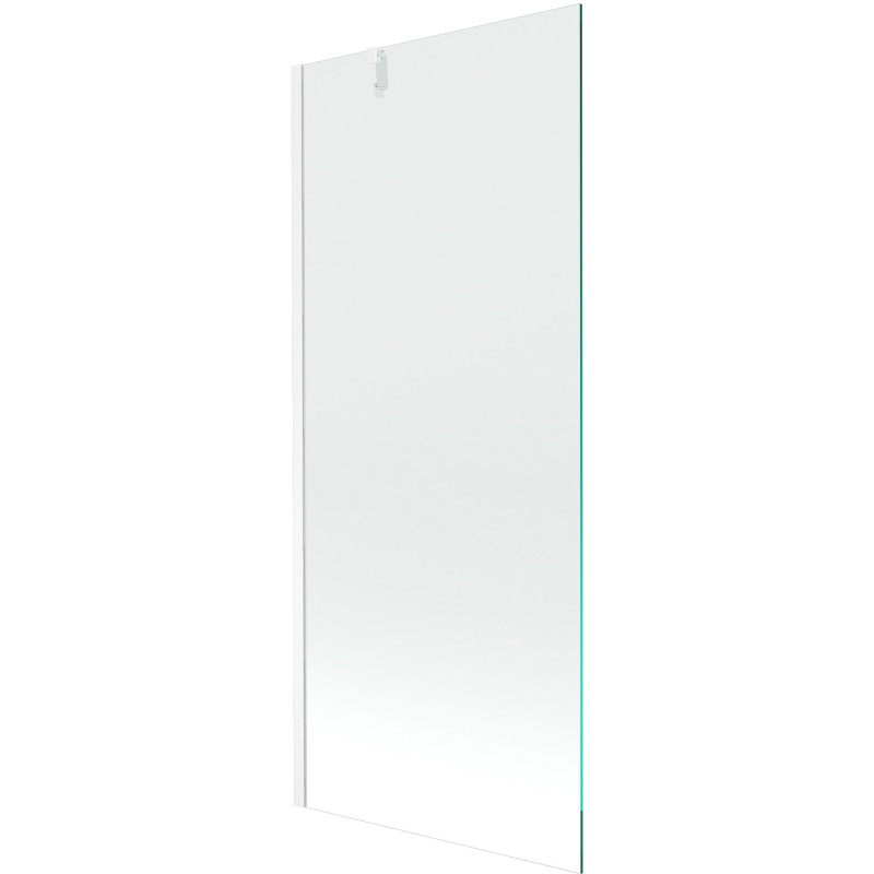 Mexen Next 1-szárnyú fürdőkád paraván 80 x 150 cm, átlátszó, fehér - 895-080-000-00-00-20