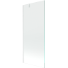 Mexen Next panou de cadă 1-pliabil 80 x 150 cm, transparent, alb - 895-080-000-00-00-20