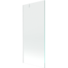 Mexen Next paravan cadă 1-aripă 80 x 150 cm, Transparent, Albă - 895-080-000-00-00-20