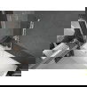 Mexen Next paravan cadă 1-aripă 80 x 150 cm, Transparent, Albă - 895-080-000-00-00-20