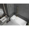 Mexen Next paravan de cadă cu 1 aripă 80 x 150 cm, transparent, auriu - 895-080-000-00-00-50