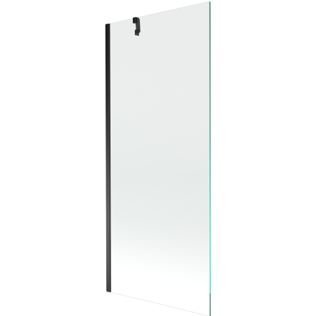Mexen Next paravan de cadă cu 1 panou 80 x 150 cm, transparent, negru - 895-080-000-00-00-70