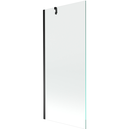 Mexen Next paravan pentru cadă, 1-canată, 80 x 150 cm, transparent, negru - 895-080-000-00-00-70