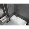 Mexen Next paravan cadă 1-aripă 90 x 150 cm, Transparent, Crom - 895-090-000-00-00-01