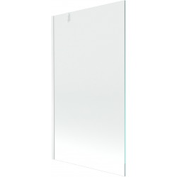 Mexen Next paravan cadă 1-aripă 90 x 150 cm, Transparent, Albă - 895-090-000-00-00-20