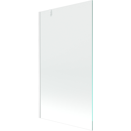 Mexen Next paravan de cadă 1-canat 90 x 150 cm, transparent, alb - 895-090-000-00-00-20