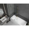 Mexen Next paravan de cadă cu 1 panou 90 x 150 cm, transparent, auriu - 895-090-000-00-00-50