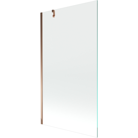Mexen Next paravan de cadă cu un singur panou 90 x 150 cm, transparent, aur roz - 895-090-000-00-00-60