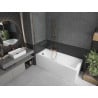Mexen Next paravan de cadă cu un singur panou 90 x 150 cm, transparent, aur roz - 895-090-000-00-00-60