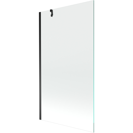 Mexen Next paravan pentru cadă, 1-panou 90 x 150 cm, transparent, negru - 895-090-000-00-00-70