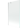 Mexen Next paravan cadă 1-aripă 100 x 150 cm, Transparent, Crom - 895-100-000-00-00-01