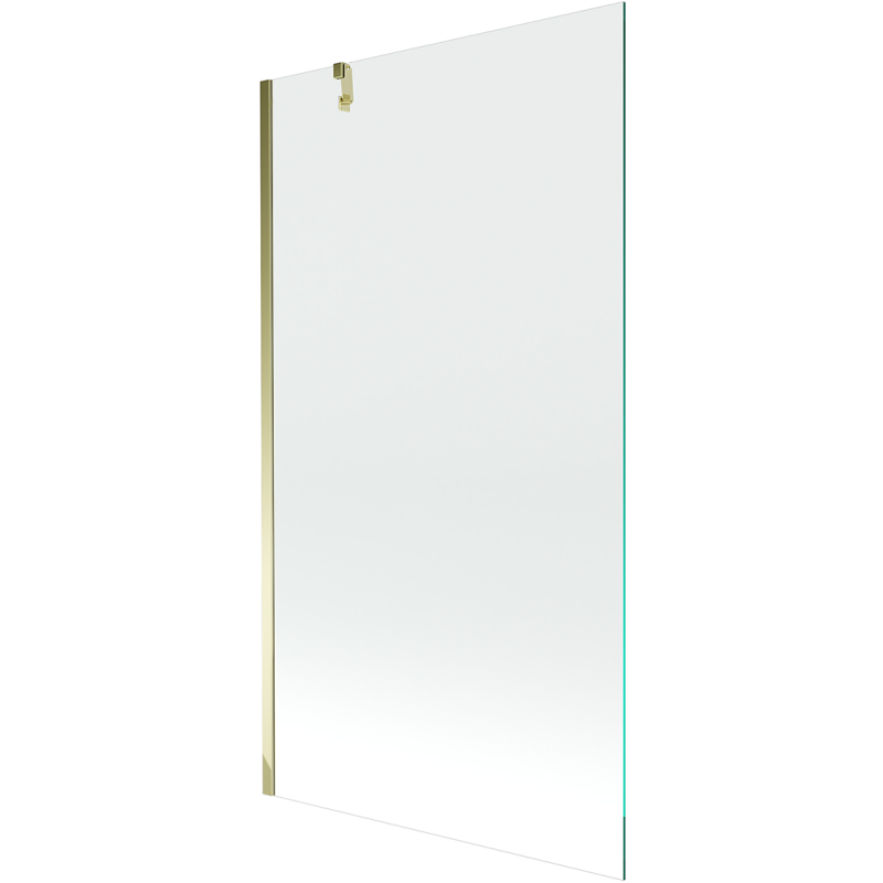 Mexen Next paravan cadă 1-aripă 100 x 150 cm, Transparent, Auriu - 895-100-000-00-00-50