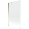 Mexen Next paravan de baie 1-panou 100 x 150 cm, transparent, auriu - 895-100-000-00-00-50