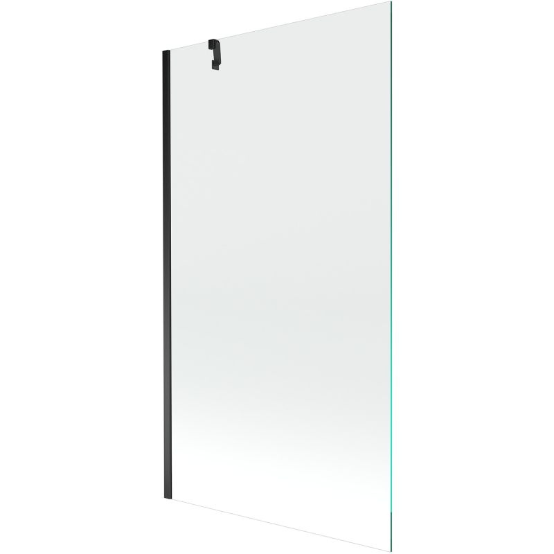 Mexen Next paravan cadă 1-canat 100 x 150 cm, transparent, negru - 895-100-000-00-00-70