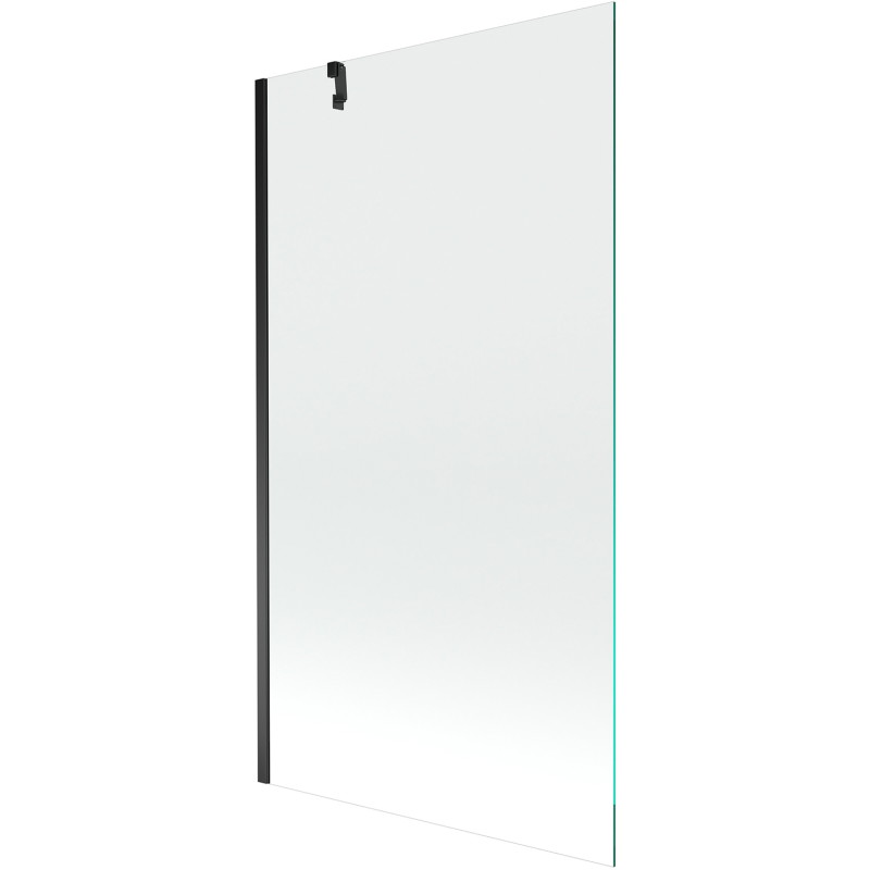 Mexen Next paravan de cadă 1-panou 100 x 150 cm, transparent, negru - 895-100-000-00-00-70