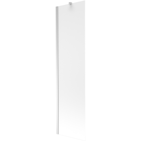 Mexen Next 1-szárnyú fürdőszobai paraván 50 x 150 cm, fagyott, króm - 895-050-000-00-30-01