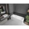 Mexen Next paravan cadă 1-foaie 50 x 150 cm, mat, crom - 895-050-000-00-30-01