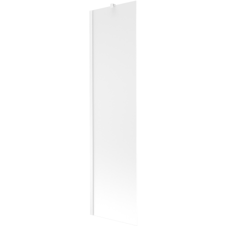 Mexen Next 1-szárnyú kádparaván, 50 x 150 cm, homokfúvott, fehér - 895-050-000-00-30-20