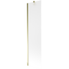 Mexen Next paravan de baie cu 1 panou 50 x 150 cm, satinat, auriu - 895-050-000-00-30-50