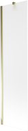 Mexen Next paravan de baie cu 1 panou 50 x 150 cm, satinat, auriu - 895-050-000-00-30-50