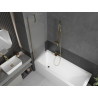 Mexen Next paravan de cadă cu 1 panou 50 x 150 cm, frosted, auriu - 895-050-000-00-30-50