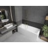 Mexen Next paravan cadă 1-aripă 50 x 150 cm, Înghețat, Auriu - 895-050-000-00-30-50