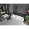 Mexen Next paravan de cadă cu 1 canat 50 x 150 cm, mat, negru - 895-050-000-00-30-70