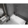 Mexen Next paravan de baie 1-pliabil 60 x 150 cm, mat, crom - 895-060-000-00-30-01