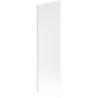 Mexen Next 1-szárnyas fürdőkád paraván 60 x 150 cm, fagyos, fehér - 895-060-000-00-30-20