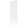 Mexen Next 1 szárnyas kádparaván 60 x 150 cm, Savmart, Fehér - 895-060-000-00-30-20