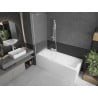 Mexen Next paravan de baie cu 1 canat 60 x 150 cm, mat, alb - 895-060-000-00-30-20