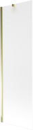 Mexen Next paravan cadă 1-canat 60 x 150 cm, geam mat, aurie - 895-060-000-00-30-50