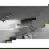 Mexen Next 1 szárnyas kádparaván 60 x 150 cm, Savmart, Arany - 895-060-000-00-30-50