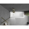 Mexen Next paravan de cadă, cu 1 panou, 60 x 150 cm, mat, auriu - 895-060-000-00-30-50