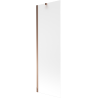 Mexen Next paravan cadă 1-aripă 60 x 150 cm, Înghețat, Roz-Auriu - 895-060-000-00-30-60