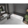 Mexen Next paravan cadă cu 1 canat 60 x 150 cm, mat, aur roz - 895-060-000-00-30-60
