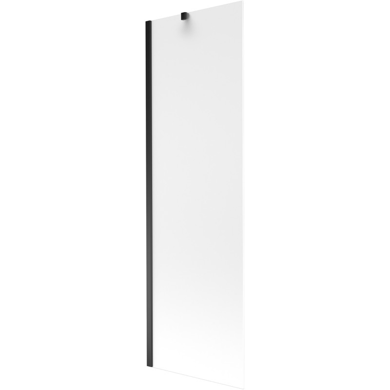 Mexen Next paravan de cadă 1-panou 60 x 150 cm, înghețat, negru - 895-060-000-00-30-70