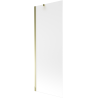 Mexen Next paravan cadă 1-aripă 70 x 150 cm, Înghețat, Auriu - 895-070-000-00-30-50