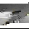 Mexen Next paravan cadă 1-aripă 70 x 150 cm, Înghețat, Auriu - 895-070-000-00-30-50