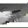 Mexen Next paravan cadă 1-aripă 80 x 150 cm, Înghețat, Crom - 895-080-000-00-30-01