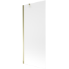 Mexen Next panou de duș cu 1 aripă 80 x 150 cm, mat, auriu - 895-080-000-00-30-50