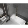 Mexen Next panou de duș cu 1 aripă 80 x 150 cm, mat, auriu - 895-080-000-00-30-50