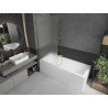 Mexen Next egyszárnyú kádparaván 80 x 150 cm, matt, arany - 895-080-000-00-30-50