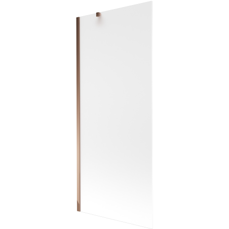 Mexen Next paravan de baie cu 1 panou 80 x 150 cm, mat, aur roz - 895-080-000-00-30-60