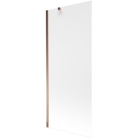 Mexen Next paravan de baie cu un panou pliabil 80 x 150 cm, mat, aur roz - 895-080-000-00-30-60
