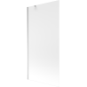 Mexen Next paravan de cadă 1-canată 90 x 150 cm, înghețat, crom - 895-090-000-00-30-01